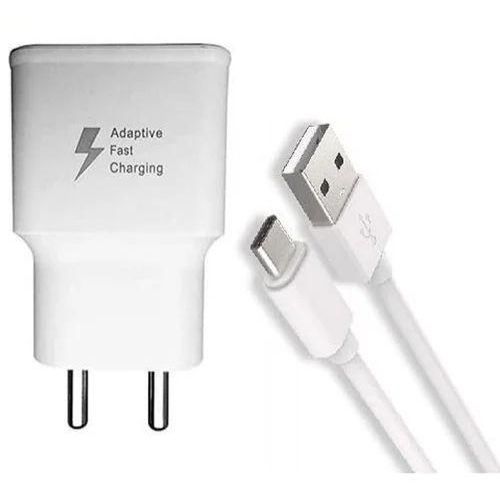 18W 3.0QC White Samsung Mobile Charger